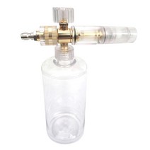 세차 스노우 폼건 폼렌스 압축 분무기 용품 스노우 폼 랜스 와셔 투명 비누 생성기 트럭 용 고압 고 발포 효과 청소 도구, 유형 2