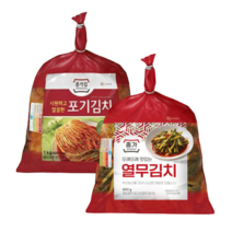 포기김치 1kg + 열무김치 900g