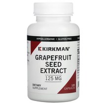 커크만랩스 자몽씨 추출물 125mg 120캡슐 1팩 x 1개, 기본