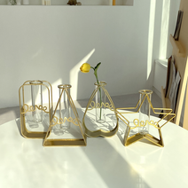 골드프레임 철제 러브 실린더 화병, 4. 스타