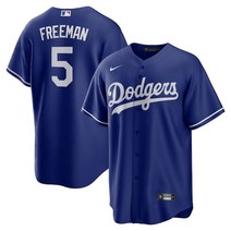 [해외] 나이키 저지 유니폼 MLB 프레디 프리먼 LA 다저스 로드 플레이어 저지 로얄 899730