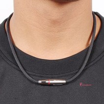 리쉬모델 야구선수 건강 스포츠 야구 목걸이vwx325, SPRg_실버 50cm