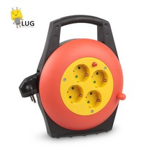 러그 4구 코드릴 멀티탭 전기릴선 전선릴 7M 9M 10M 15M 20M, 1개