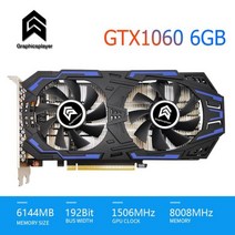 CPU 그래픽카드 데스크탑 Graphicsplayer 컴퓨터 그래픽 GTX1060 6GB 카드 placa de video pc Nvidia 게임용 3gb Gtx 비디오, 03 GTX 1060 6GB
