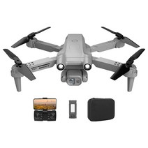 스파이 드론 아바타 농업용드론 잠수드론2.4GHz FPV 쿼드콥터 3D 플립 4 채널 원격 제어 4K HD 카메라 드론, 06 Grey 1 Camera 1 B