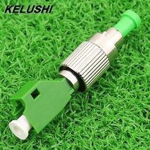 광파워메타 KELUSHI-시각 장애 탐지기 광 파워 미터 2.5mm 1.25mm FC LC 하이브리드 단일 모드 광섬유 어댑터, [04] APC, 04 APC
