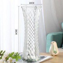 페션 에쁜 꽃병, 럭셔리두꺼운꽃병세트+절묘한패키지*, 대형 30Cm [육각 능직]
