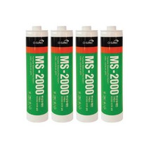 변성 우레탄 방수 실리콘 오성 MS-2000 옥상 외벽 바닥 크랙보수 (회색 녹색 백색), 백색