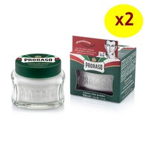 Proraso 프로라소 프리 쉐이빙 크림 100ml 2개