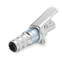 그리스건 세이커 커플러-모든 18″과 호환되는 12000psi 의무 퀵 릴리스 커플러로 업그레이드 NPT 피팅 니플 구리스 건, 1개