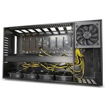 컴퓨터케이스pc pc케이스 본체케이스 게이밍컴퓨터케이스 데스크탑케이스 컴퓨터케이스교체, 검은색