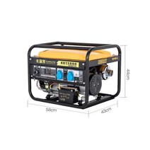 가솔린 발전기 가정용 소형 자가 무소음 캠핑용 휴대용 3KW 220V 380V, 3.5KW 손전등(듀얼 작동)+휘발유 220V (개