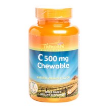 톰슨 C 500mg 내추럴 오렌지 츄어블, 60개입, 1개