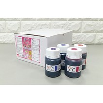 들꽃아트 안개칼라액 100ml 1개 17색 / 생화 염색약 물올림칼라액 드라이플라워, 8.연분홍