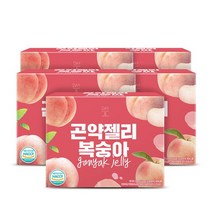 참앤들황토농원 데이앤 복숭아 곤약젤리 130mlx50포 벌크, 없음