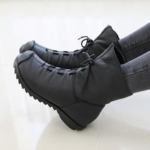 제이슈 가죽 퍼안감 티르딘 숏부츠