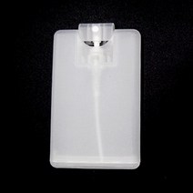 포켓 향수 납작 공병 투명 20ml 스프레이 카드형 소분
