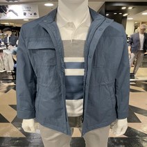 트레몰로 세정 인디안 트레몰로 nc중앙로역점 여름 블루 워셔블 스판 사파리점퍼