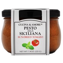 쿠치나앤아모레 페스토 알라 시실리아나 선 드라이드 토마토, 225g, 1개