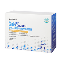 시너지 밸런스 쉐이크 크런치 곡물맛 1개 (14포), 14포
