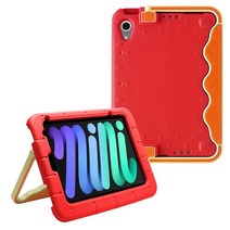 스냅케이스 아이패드 미니6 포터 에바폼 케이스, 레드