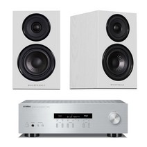 야마하 R-S202 + 와피데일(Wharfedale) Diamond 12.1 하이파이오디오 세트, 스피커(화이트)