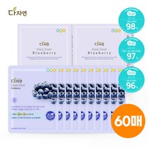 다자연 율무 마스크팩 60매, 60개, 1개