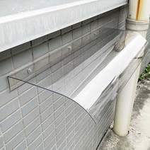 지붕판넬 처마 투명 골판 덮개 플라스틱 빗물, 외관 40x100 투명