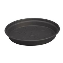 화분 밑받침 훙와이 들어갔다 구애 좋다 ELHO 비닐 경량 오래사용 에코 원형 트레이 물 그릇 3835173489, 블랙 34#