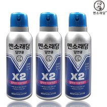 멘소래담 딥앤쿨 에어로솔 스프레이 익스트림 에스 파스 150ml 3통 멘소래담, 단품