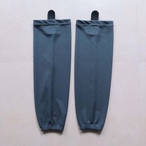 아이스하키 장비 용품 아이스 하키 양말 퓨어 컬러 100% 폴리에스테르 트레이닝, 03 dark gray_05 XL