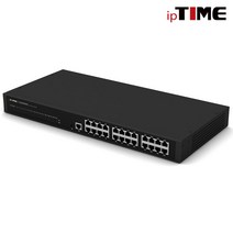 IPTIME T24000M WAN:1포트(기가비트)/LAN:24포트(기가비트)/Mesh/IPTV지원/WOL/VPN/QoS