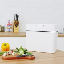 가재울산업 9.5L 작지않은 주방 분리수거 밀폐형 휴지통 Limpio 음식물 쓰레기통 냄새차단 5697-5609756ea, gajae6526 본상품선택