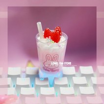 키보드 키캡 염료승화 qbt keycap 게임 반투명 croad 스위치 용 기계식 키보드 캡 액세서리 투명 스테레오 스크림 키 캡 핑크 귀여운 키 캡 만화 카와이 키 캡, 스타일3