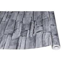 붙이는 벽지 셀프 웨인스코팅 템바보드 풀바른그레이 스톤 벽지 껍질과 스틱 붙이는 벽돌 이동식 방수 스티, 01 Brick Grain_02 3mx45cm