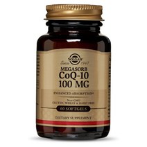 솔가 메가솔브 CoQ-10 100mg 소프트젤, 60개입, 1개