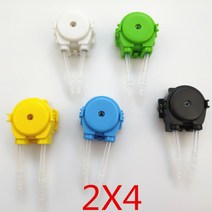 액체이송펌프12V/24V DC 도징 펌프 연동 펌프 도징 헤드 아두이노 수족관 실험실 분석 Diy 용 커넥터 포함, 03 PUMP HEAD 2x4_01 WHITE