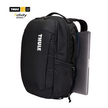툴레 서브테라 백팩 30L 노트북 가방 여행용 IT기기 수납 배낭 블랙