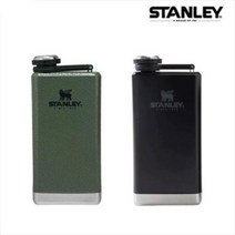 스탠리 위스키보틀 스텐 힙플라스크 236ml 휴대용 술병 포켓 양주병 캠핑물통 군대수통, 어드벤처 스텐플라스크 236ML 해머톤 그린, 1개