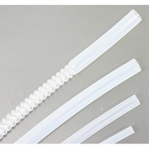 약품n스팀 PFA 투명 테프론호스 3.17x2.17 100M 공업용 국내산, 1개