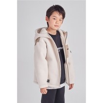 폴햄키즈 공용쟈켓 촉감좋은 덤블 뽀글이 후드 집업 PKC4TC3070