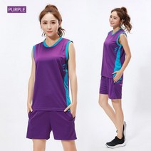 미식축구유니폼 남자 장갑 럭비 저지 남녀공용 축구 배구 반바지 유니폼 트레이닝 슈트 러닝 세트, 2XL, 보라색