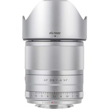 빌트록스 대구경 23mm AF STM F1.4 (카메라 마운트), 실버XF - AF 33mm F1 . 4 STM