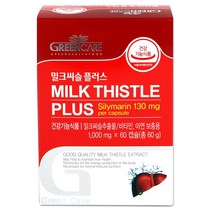그린케어 밀크씨슬 플러스, 60개입, 1개