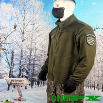 로카 후리스 육군 신형 카키 간부 전술 후리스 코리아아미