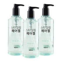 3개 오릭스 스타일링 헤어젤 420ml
