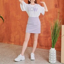 반에이크오 에일린 린넨 스커트 OB07SKME01Z
