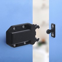 영달철물 풍뎅이 원터치빠찌링 볼캐치 도어캐치 블랙, 없음