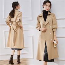 미스손 여자 칼라 데일리 슬림 트렌치 코트 여자 자켓 Z114