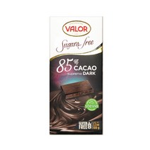 발로르 슈가프리 다크초콜릿 85% 100g, 1개